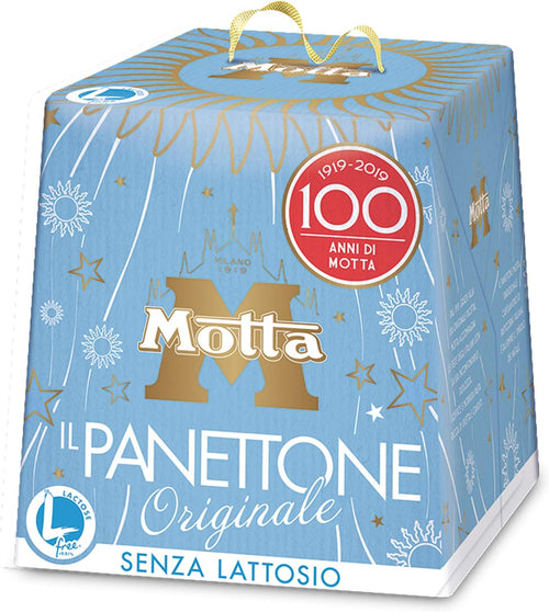 PANETTONE MOTTA CLASSICO 750 GR L'ORIGINALE SENZA LATTOSIO CANDITI UVETTA